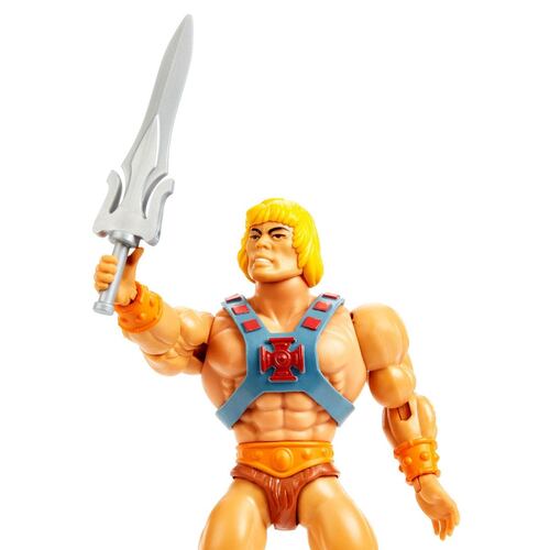 Masters of the Universe Origins, He-Man Cabeza Vintage, Figura de Acción para niños de 6 años en adelante