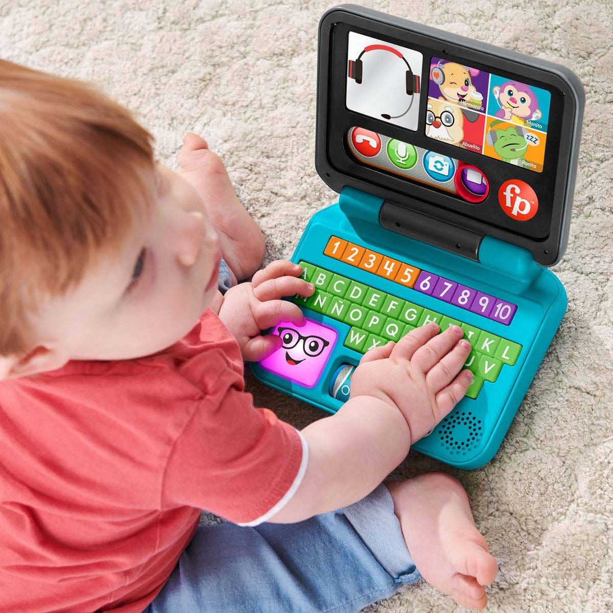 Fisher Price Rie y Aprende Mi Primer Laptop De Aprendizaje