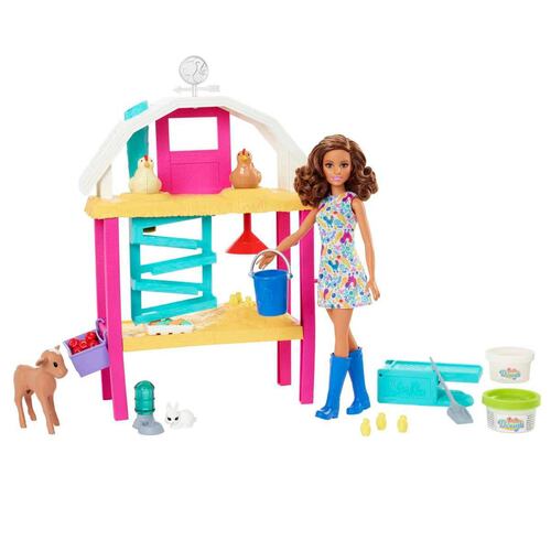 Barbie Set de juego Set Diversión en la Granja