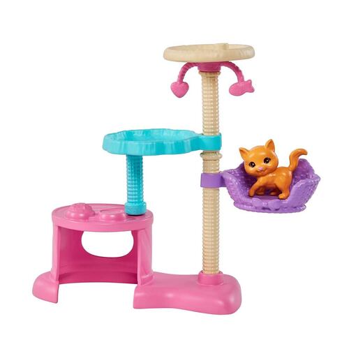 Barbie Muñeca Cuidado de Gatitos
