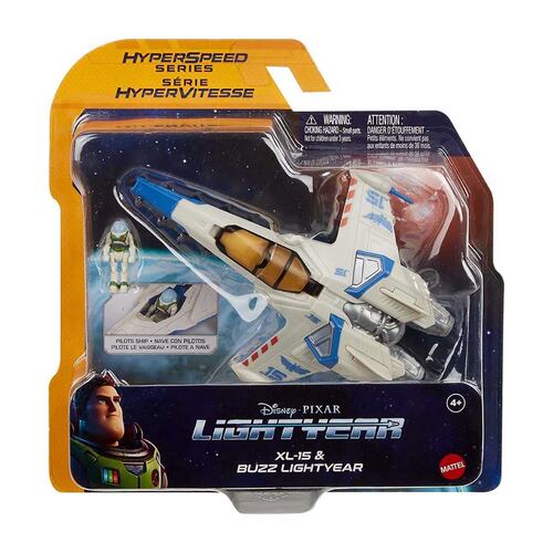 Disney Pixar Lightyear Buzz con la nave espacial XL-15