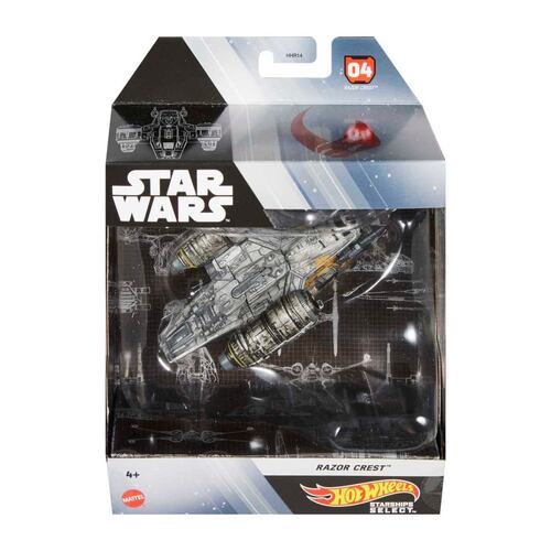 Vehículo Coleccionable Hot Wheels Star Wars Starships Select