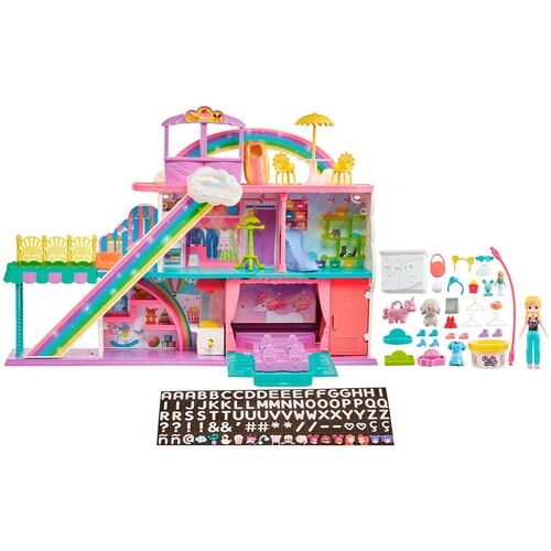 Set de Juego Polly Pocket Foodtruck de Helados y accesorios