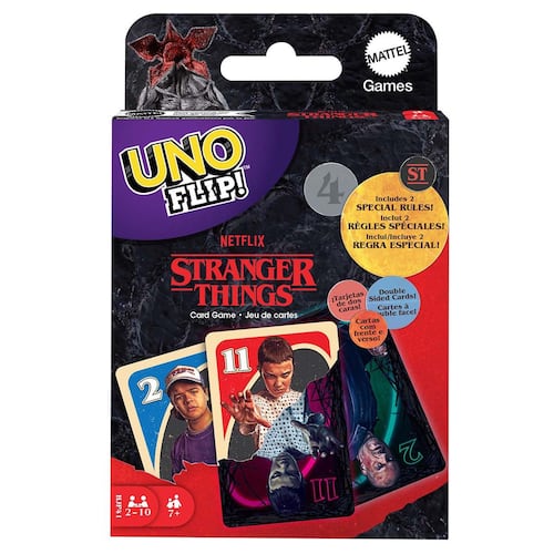 UNO Juego de Cartas FLIP Stranger Things