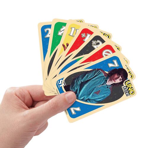 UNO Juego de Cartas FLIP Stranger Things