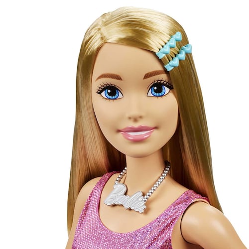 Barbie 28" Rubia Rosa