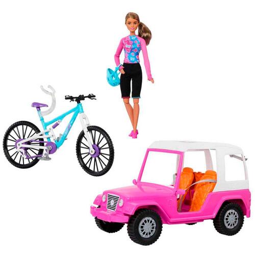 Barbie Set Bicicleta de Montaña con Muñeca