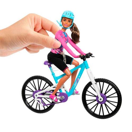 Barbie Set Bicicleta de Montaña con Muñeca