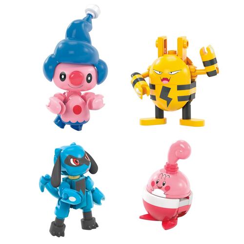 Pack 8 para Entrenadores Pokémon - Juguete Armable - MEGA