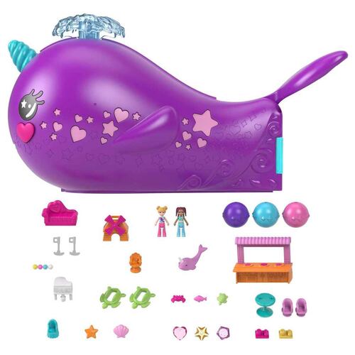 Polly Pocket Barco Aventurero Narval
