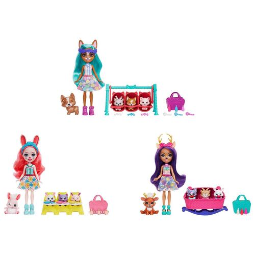 Enchantimals Acompañada con Bestie bebé