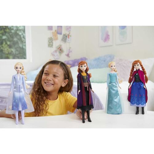 Muñeca Elsa y Anna Frozen I y II Disney Frozen