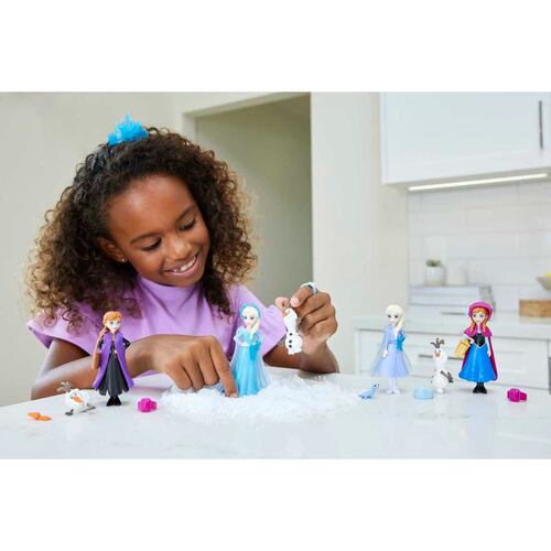 Disney Frozen Muñeca Snow Reveal Polvo de Nieve