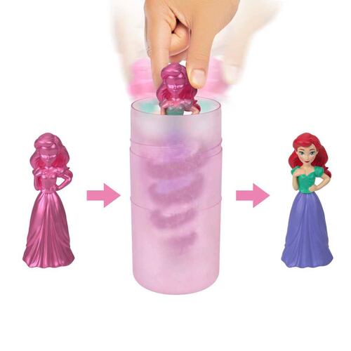 Disney Princesa Muñeca Sorpresa Color Reveal Real