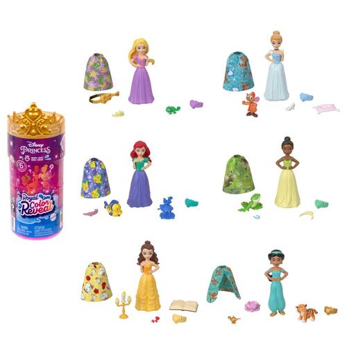 Disney Princesa Muñeca Sorpresa Color Reveal Real