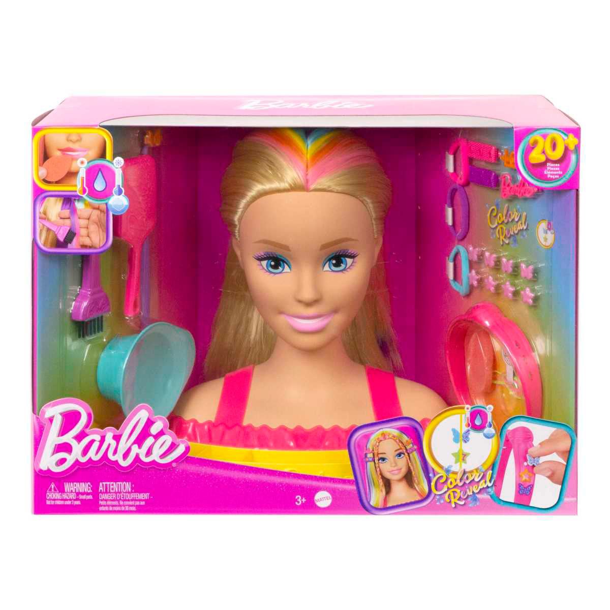 Barbie Styling Head Arcoiris