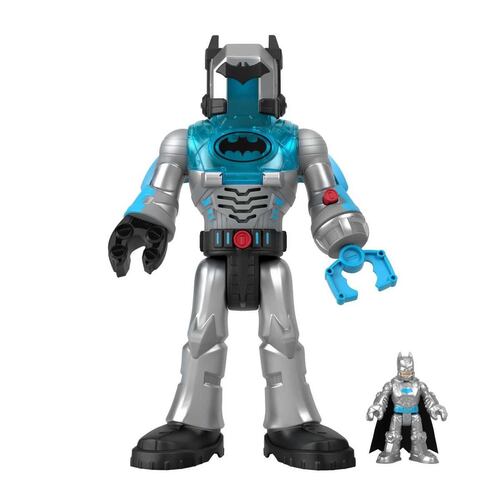 Imaginext Figura de Acción Batman Insider & Exo Traje Gris