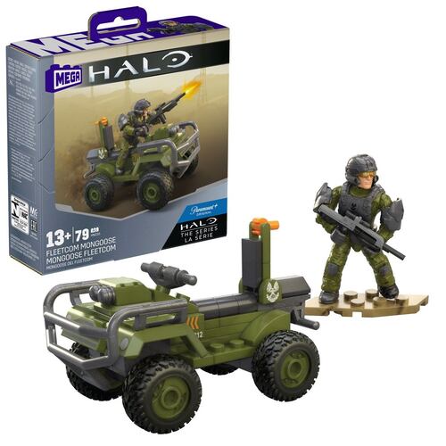 MEGA Halo Juguete de Construcción Mongoose del Fleetcom