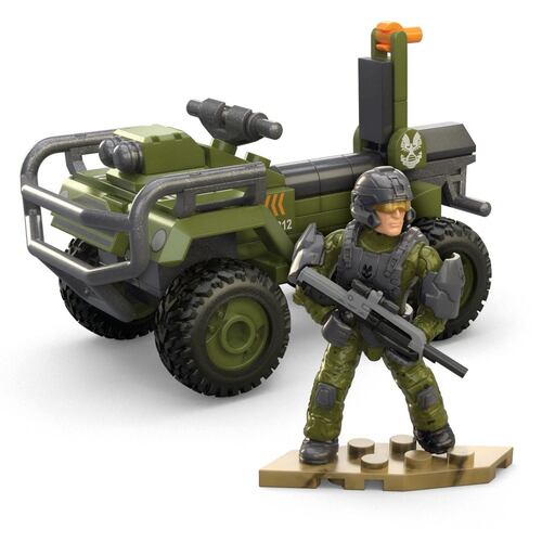 MEGA Halo Juguete de Construcción Mongoose del Fleetcom