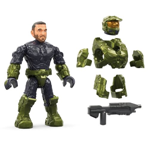 Juguete Armable Warthog del Fleetcom Halo MEGA