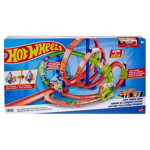 Pista de Juguete Hot Wheels Action Choques Épicos