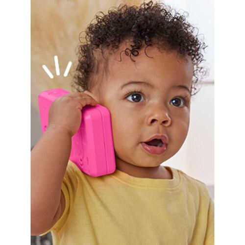 Fisher-Price Juguete Smartphone Deluxe de Aprendizaje Rosa
