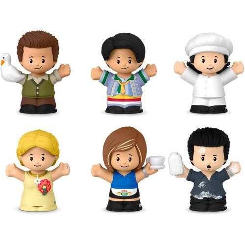 Set de Figuras Colecionables FISHER-PRICE Little People de la Serie Friends