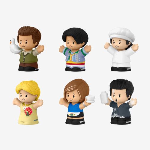 Set de Figuras Colecionables FISHER-PRICE Little People de la Serie Friends