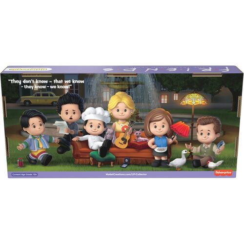 Set de Figuras Colecionables FISHER-PRICE Little People de la Serie Friends