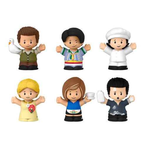 Set de Figuras Colecionables FISHER-PRICE Little People de la Serie Friends