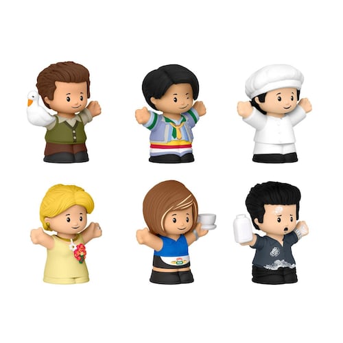 Set de Figuras Colecionables FISHER-PRICE Little People de la Serie Friends