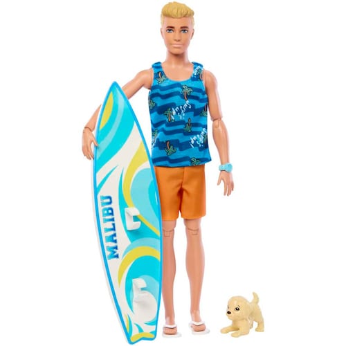 Barbie Día de Surf y Playa