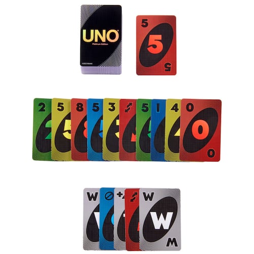 Juego de Cartas UNO Platinum