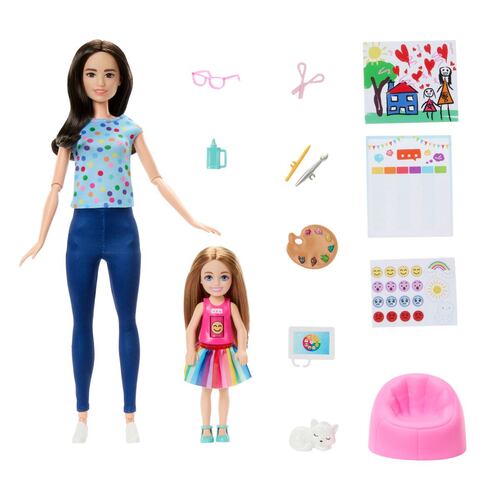 Barbie Profesiones Muñeca Terapia de Arte