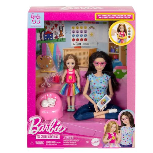 Barbie Profesiones Muñeca Terapia de Arte