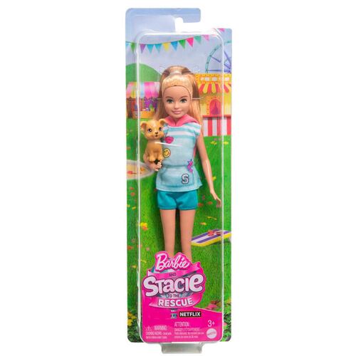 Barbie Stacie al Rescate con Perro Mascota