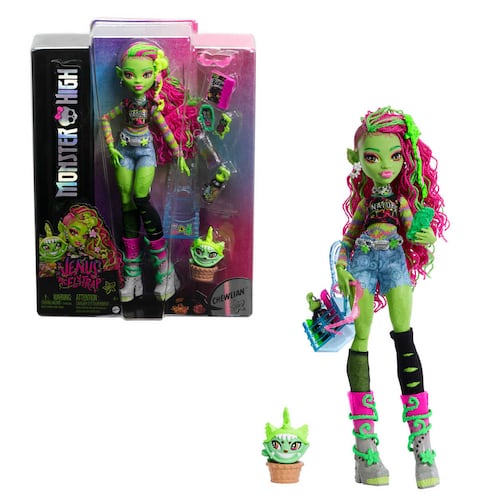 Muñeca Venus McFlytrap Mascota y Accesorios Monster High