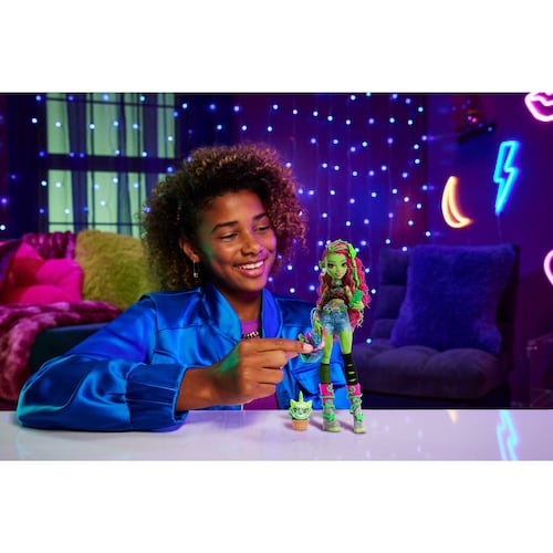 Muñeca Venus McFlytrap Mascota y Accesorios Monster High