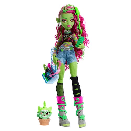 Muñeca Venus McFlytrap Mascota y Accesorios Monster High