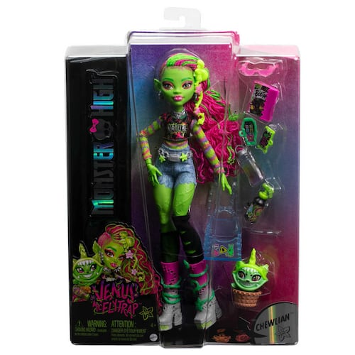 Muñeca Venus McFlytrap Mascota y Accesorios Monster High