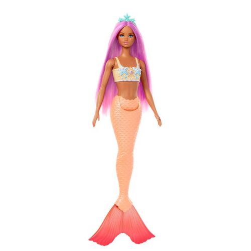 Muñeca Cabello de Colores Edición Sirenas Barbie Fantasía