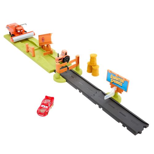 Set de Juego Frank Escape y Carrera de Acrobacias Cars