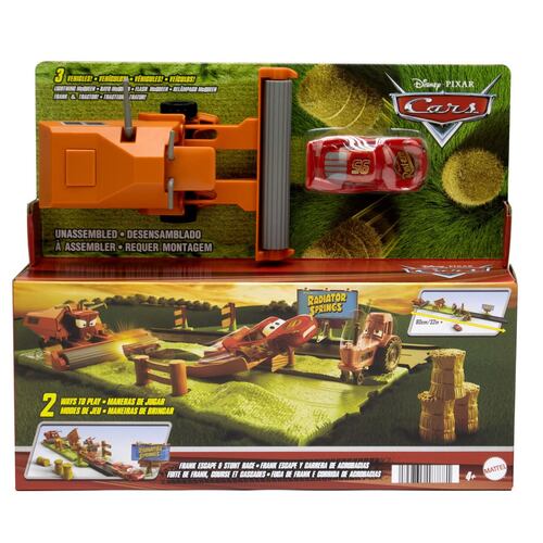 Set de Juego Frank Escape y Carrera de Acrobacias Cars