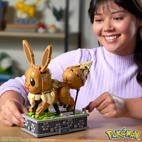 Juguete de Construcción Eevee con Movimiento MEGA