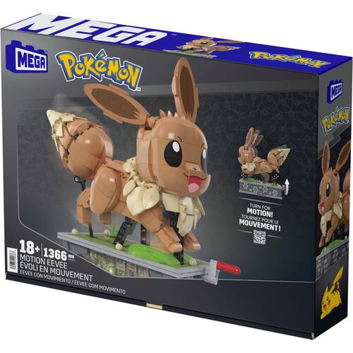 Juguete de Construcción Eevee con Movimiento MEGA