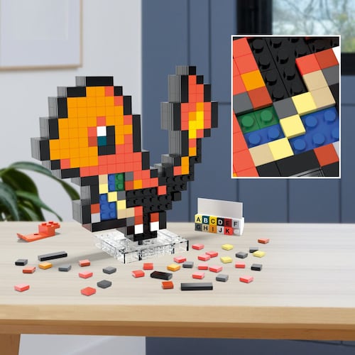 Charmander Píxel Art Pokémon MEGA