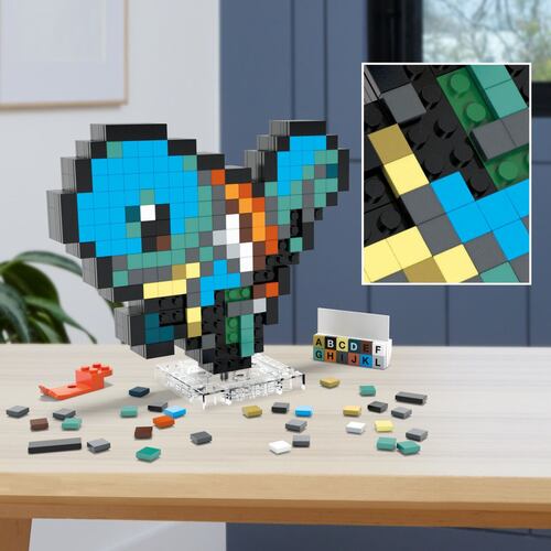 Squirtle Charmander Píxel Art Pokémon MEGA