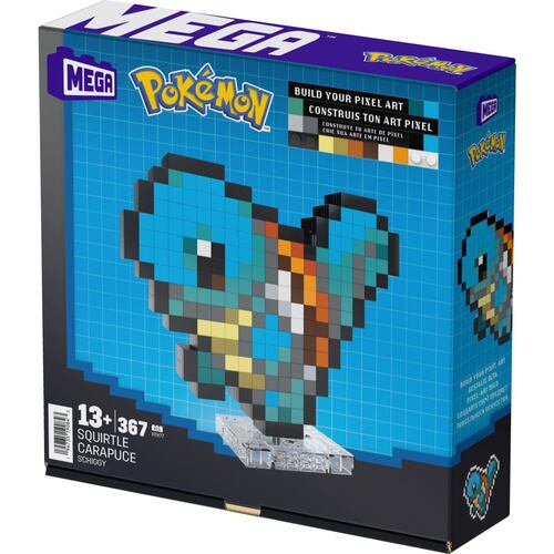 Squirtle Charmander Píxel Art Pokémon MEGA