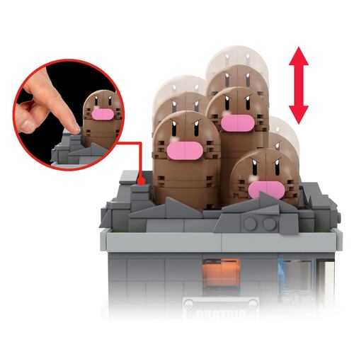 Minifigura Dugtrio Movimiento MEGA
