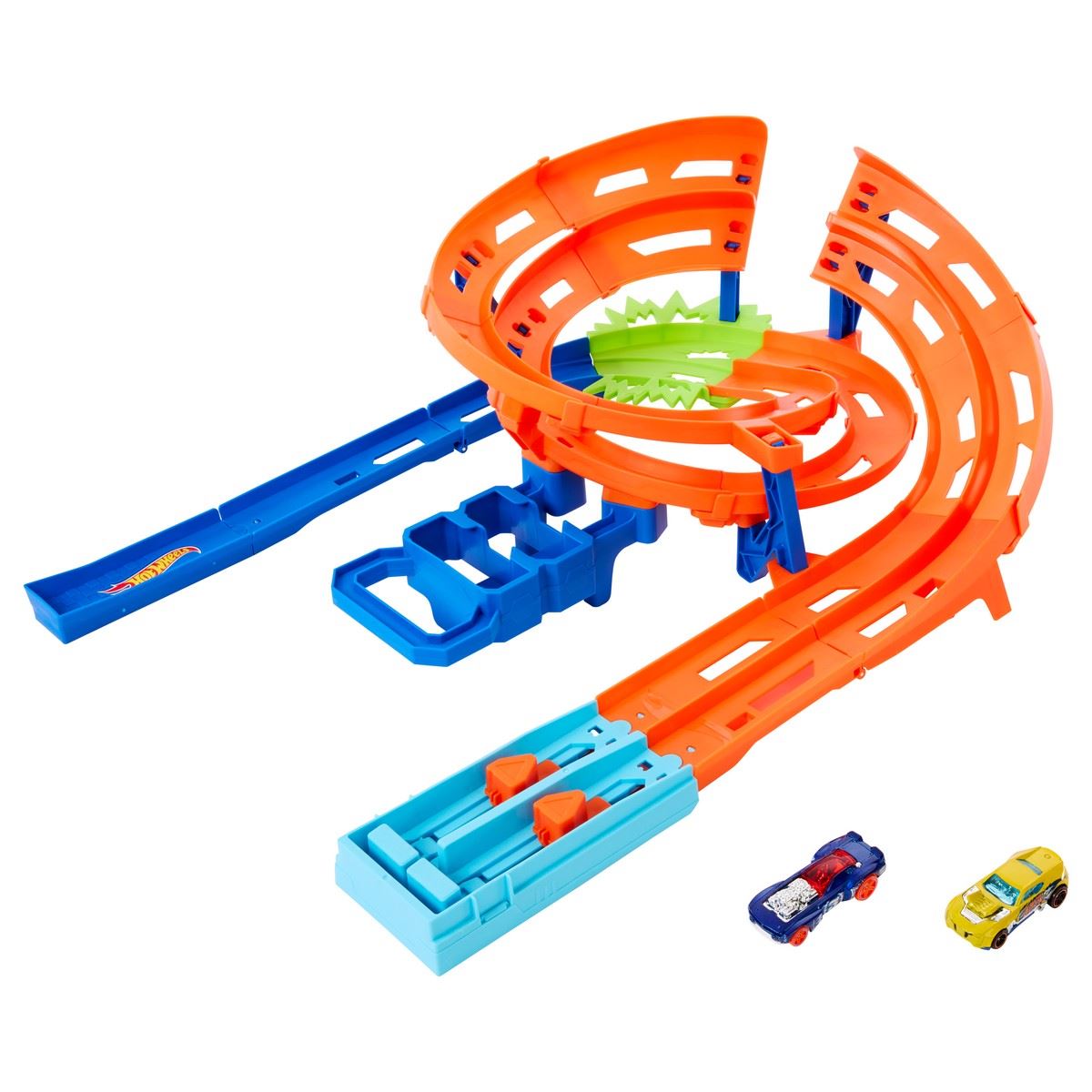 Hot Wheels Circuito Supersalto Pista Motorizada Con Coche De